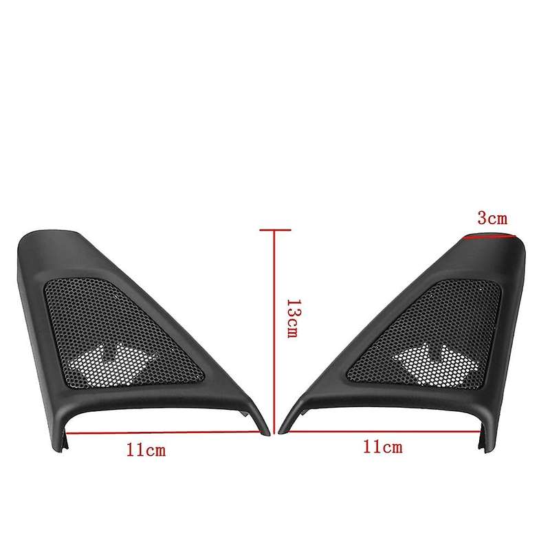 Car Door Panel Audio Horn Cover Tweeter Speaker Loudspeaker Cover Trim for 5 Series 520 523 F10 201