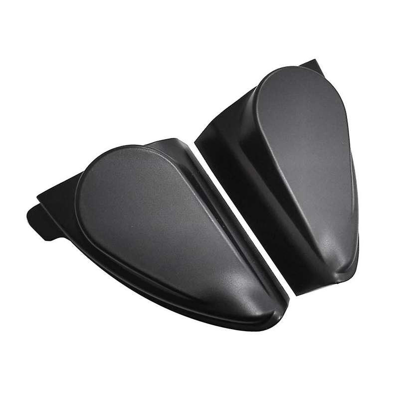 Car Door Panel Audio Horn Cover Tweeter Triangular Speaker Loudspeaker Cover Trim for 2009 2010 2011