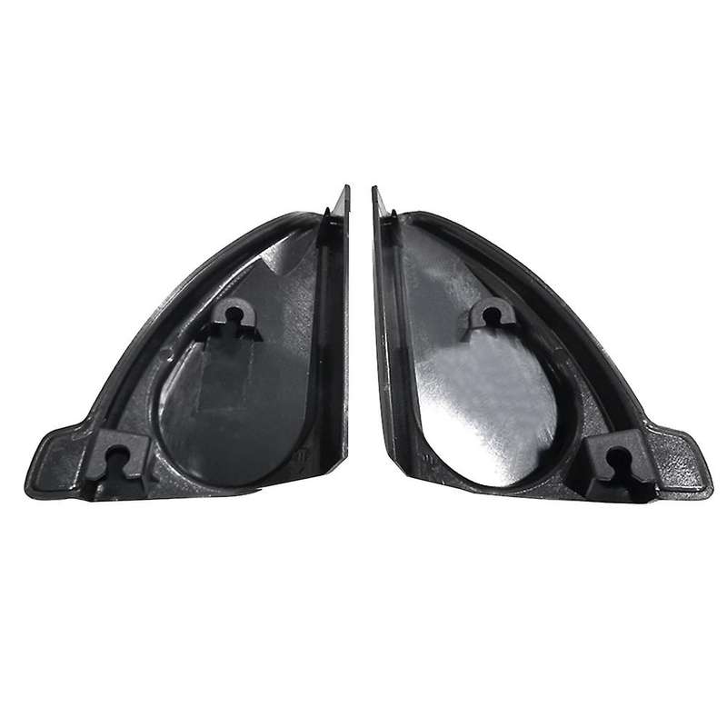 Car Door Panel Audio Horn Cover Tweeter Triangular Speaker Loudspeaker Cover Trim for 2009 2010 2011