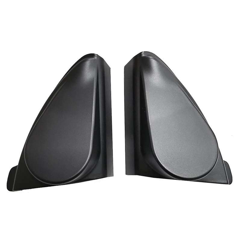 Car Door Panel Audio Horn Cover Tweeter Triangular Speaker Loudspeaker Cover Trim for 2009 2010 2011