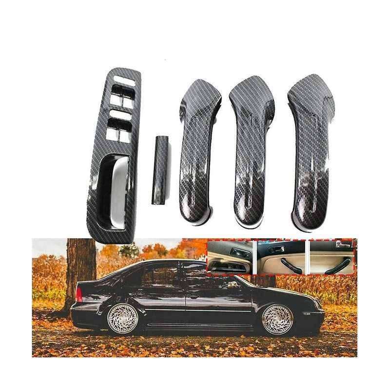 Car Door Pull Grab Handle for Golf 4 Mk4 for 1999-2004 3b1867171e(carbon)