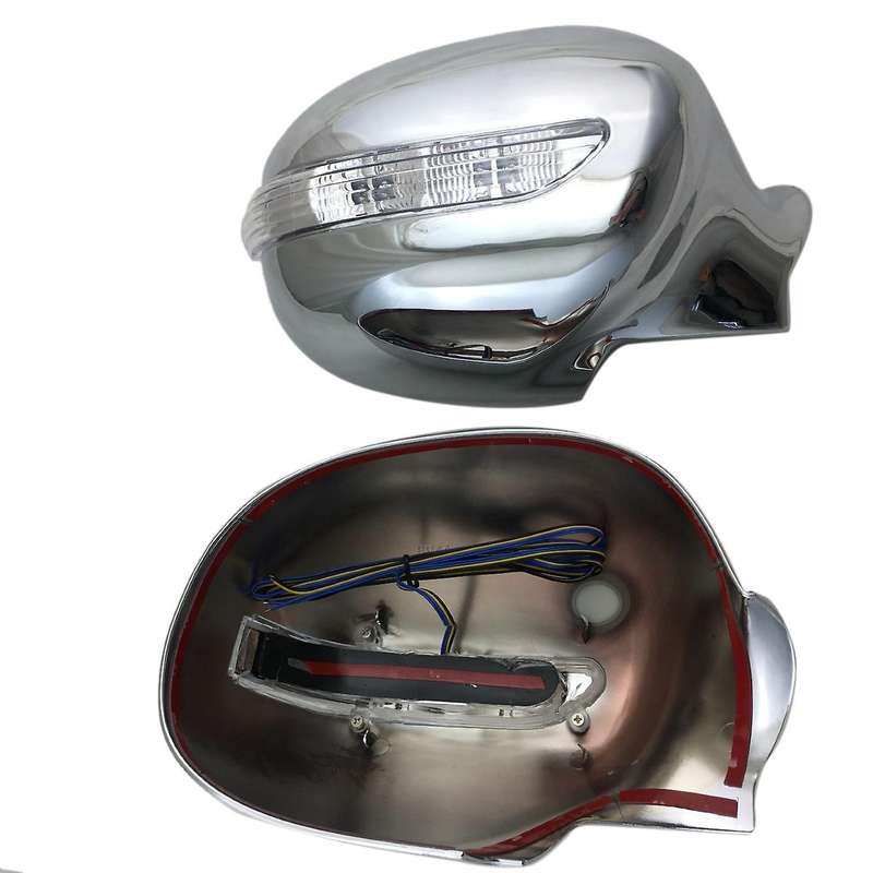 Car Door Rearview Door Mirror Covers with LED Car Accessories for ISTANA MB100