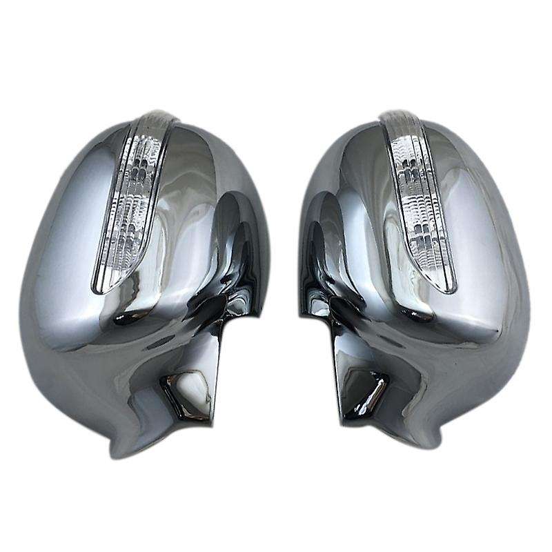 Car Door Rearview Door Mirror Covers with LED Car Accessories for ISTANA MB100