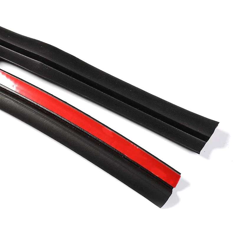 Car Door Seal Strip Kit Soundproof Strip Weather Strip Sealing Wind Noise Reduction Kit for Model S