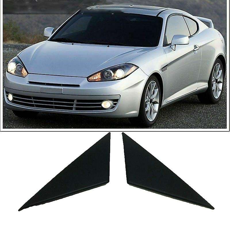 Car Door Sash Outer LH RH Triple-cornered Trim for Tiburon Coupe 2002-2008 82517-2C000 82527-2C000