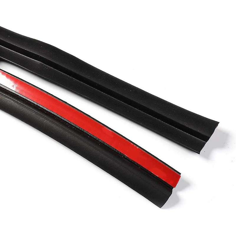 Car Door Seal Strip Kit Soundproof Strip Noise Insulation Weather Strip Sealing for Model S