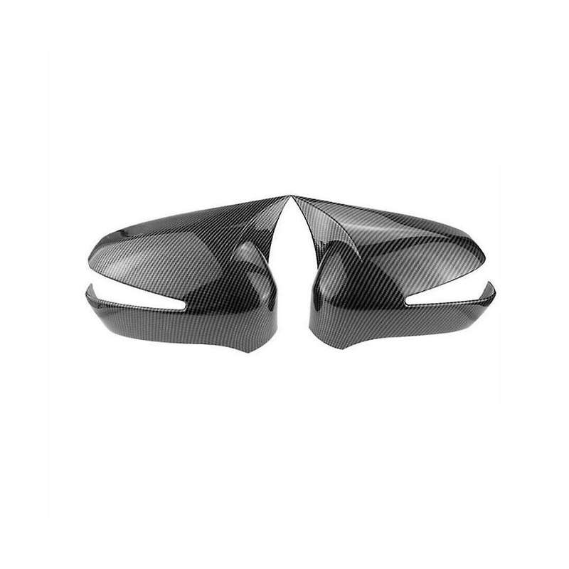 Car Door Side Rearview Mirror Cover Trim Cap Fit for 8th 2005-2012 (carbon)