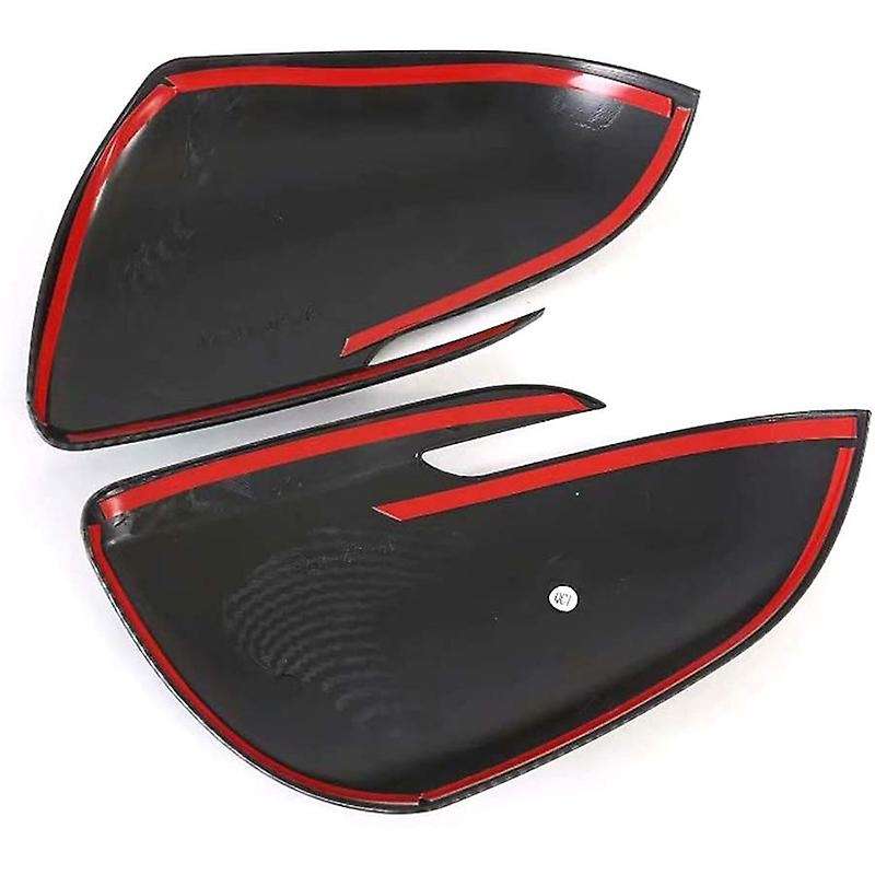 Car Door Side Rear View Mirror Cover Cap Decor Trim Carbon Fiber for Seltos 2019 2020