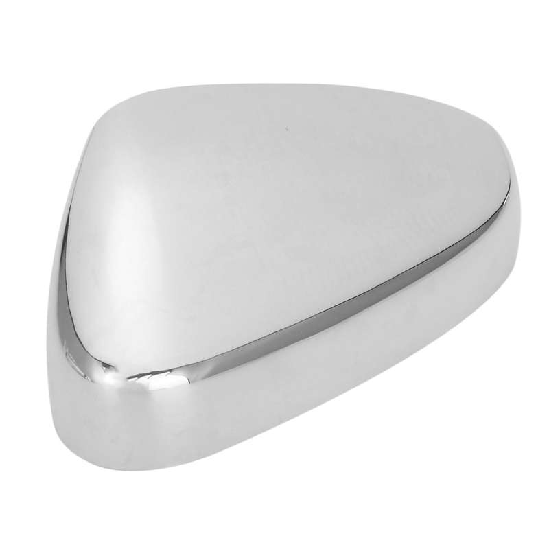 Car Door Side Rearview Mirror Covers Trim Side Wing Mirror Cap for C5 2017 2018, Chrome