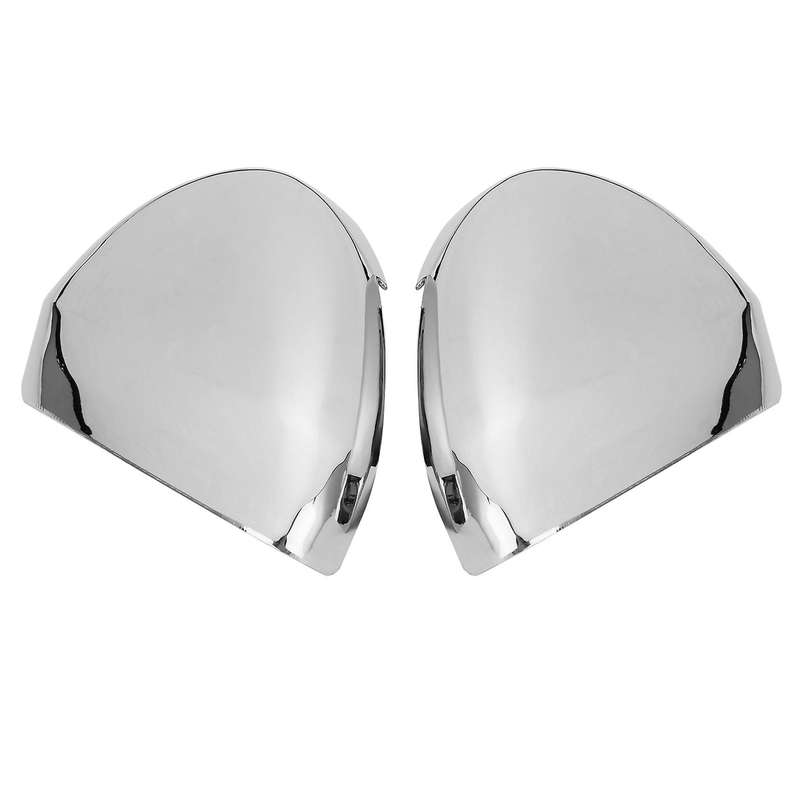 Car Door Side Rear View Mirror Covers Trim Side Wing Mirror Cap for 508 2014-2018, Chrome
