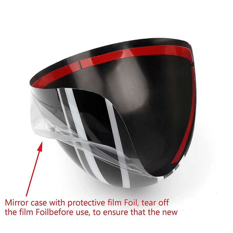 Car Door Side Mirror Cover Caps for Hardtop F54 F55 F56 F57 F60 Series Black&Gray UK Flag