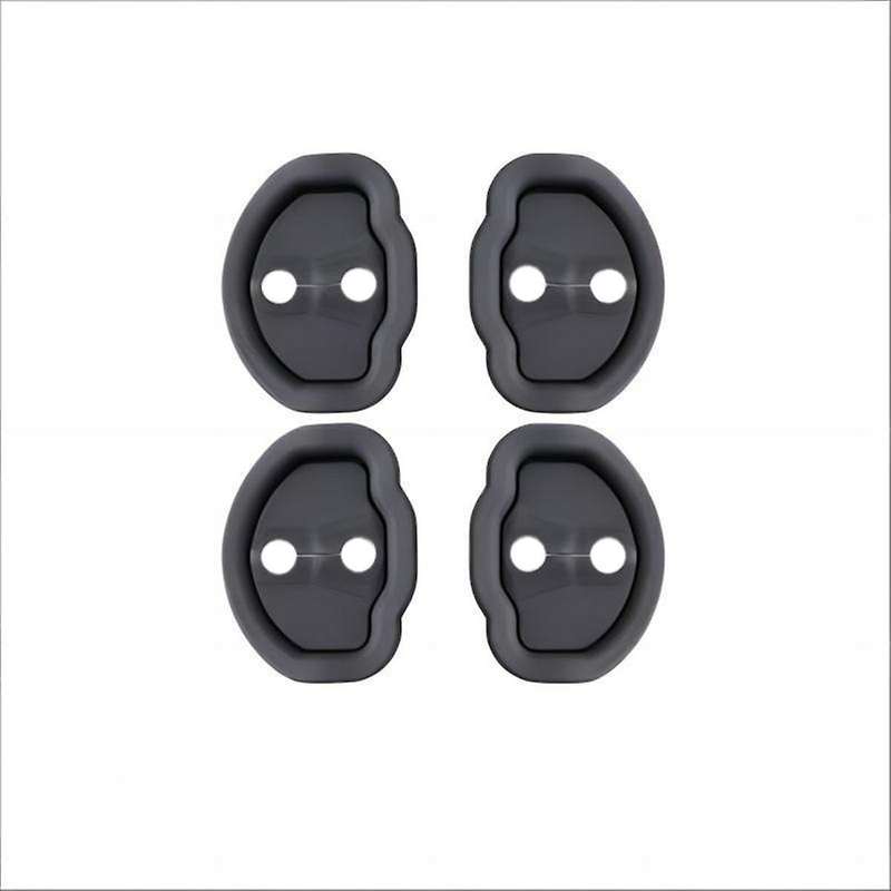 Car Door Silent Shock-Absorbing Silicone Door Latch Protective Cover for /Y Modification Accessories