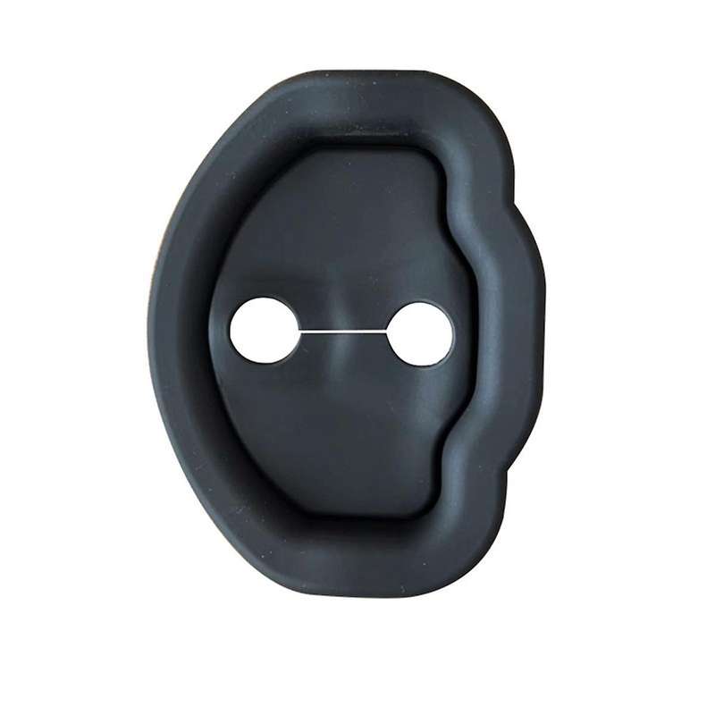 Car Door Silent Shock-Absorbing Silicone Door Latch Protective Cover for /Y Modification Accessories