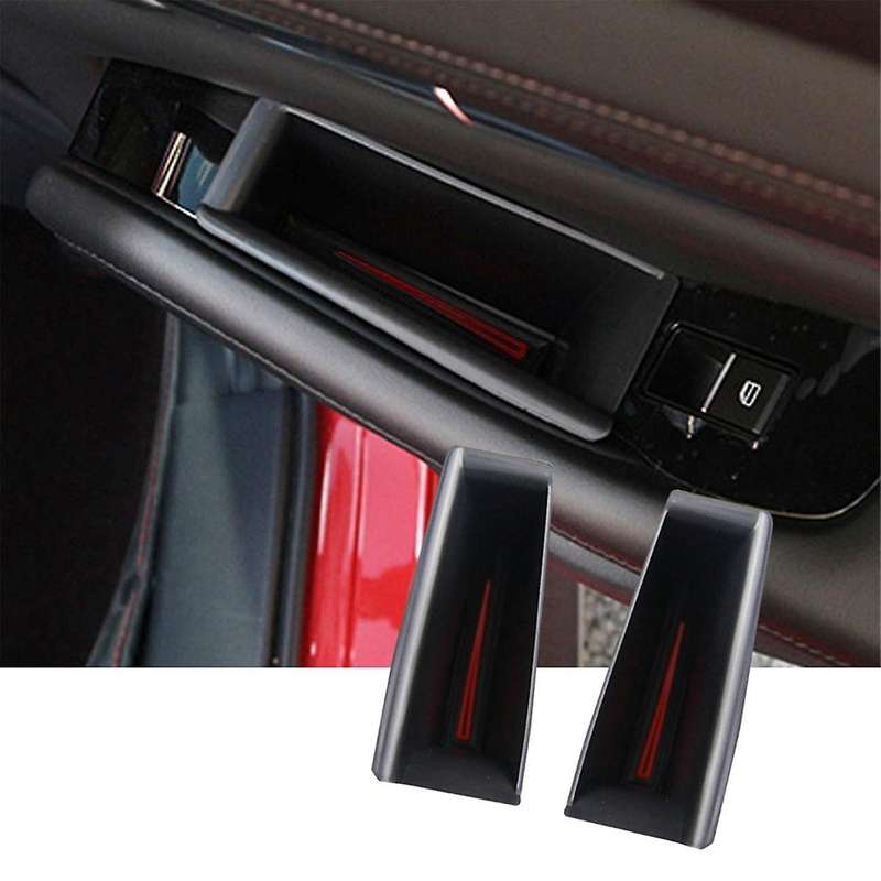 Car Door Side Storage Box for -30 2020-2024 LHD Door Handle Organizer Accessories,Rear Door