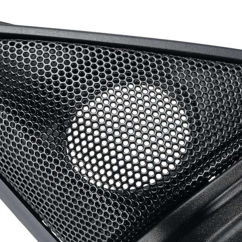 Car Door Side Tweeters Covers Triple-cornered Head Tweeter Horns Bezel Frame for Accord 2018 2019