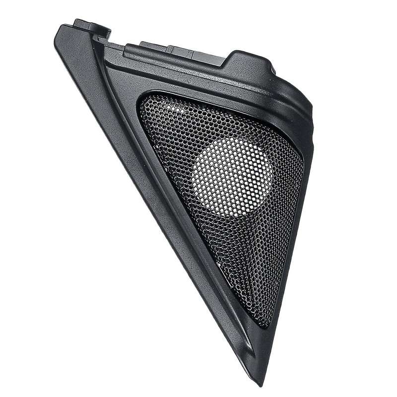 Car Door Side Tweeters Covers Triple-cornered Head Tweeter Horns Bezel Frame for Accord 2018 2019