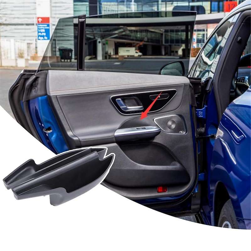 Car Door Storage Box Organizer Tray for EQE 2022-2024 Door Handle Pocket Insert Tray ,Rear Door