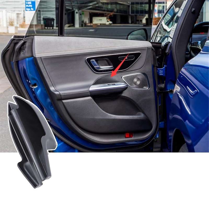Car Door Storage Box Organizer Tray for EQE 2022-2024 Door Handle Pocket Insert Tray ,Rear Door