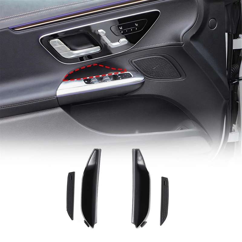 Car Door Storage Box Organizer Tray for EQE 2022-2024 Door Handle Pocket Insert Tray ,Front Door