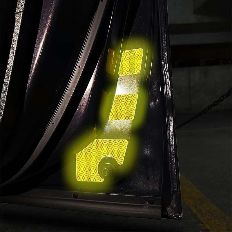 Car Door Warning Reflective Sticker Safety Car Door Opening Warning Reflector Tape for STEPWGN RP8 Y
