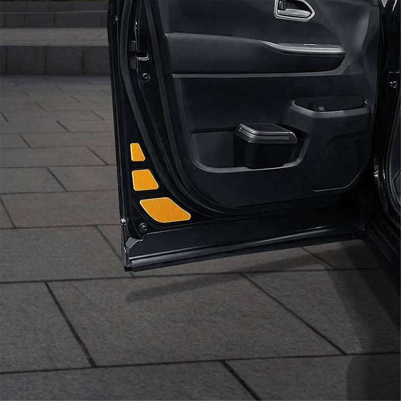 Car Door Warning Reflective Sticker Safety Car Door Opening Warning Reflector Tape for VOXY 90Series