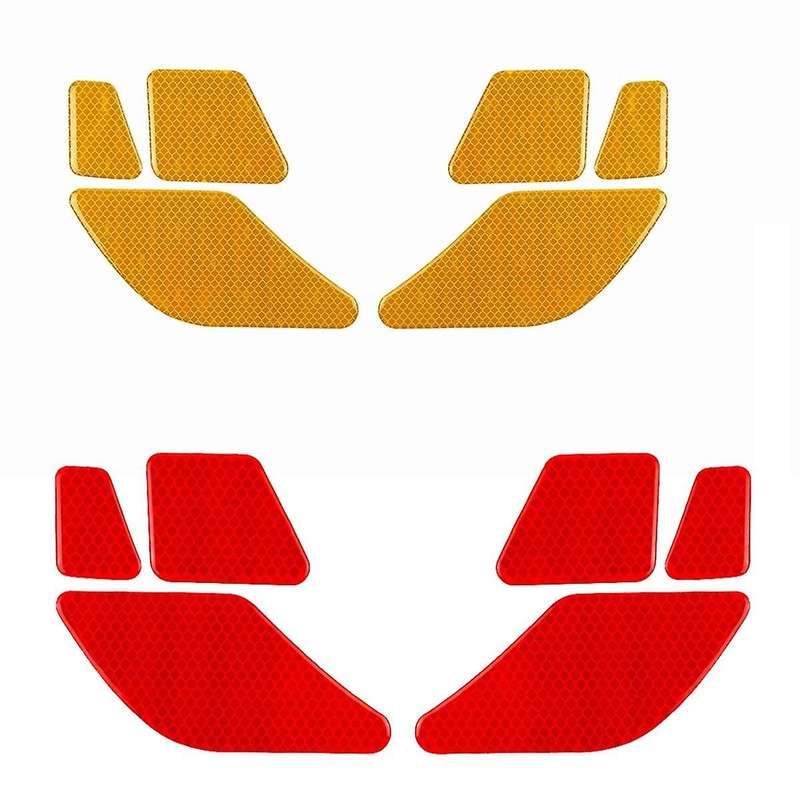 Car Door Warning Reflective Sticker Safety Car Door Opening Warning Reflector Tape for VOXY 90Series