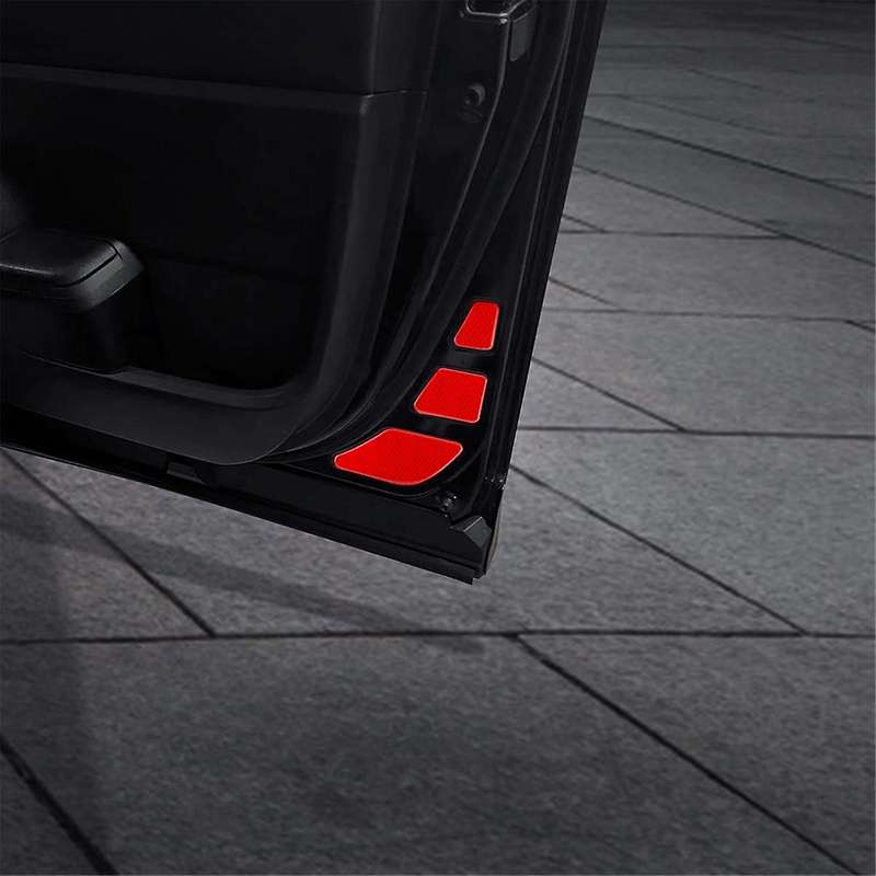 Car Door Warning Reflective Sticker Safety Car Door Opening Warning Reflector Tape for VOXY 90Series