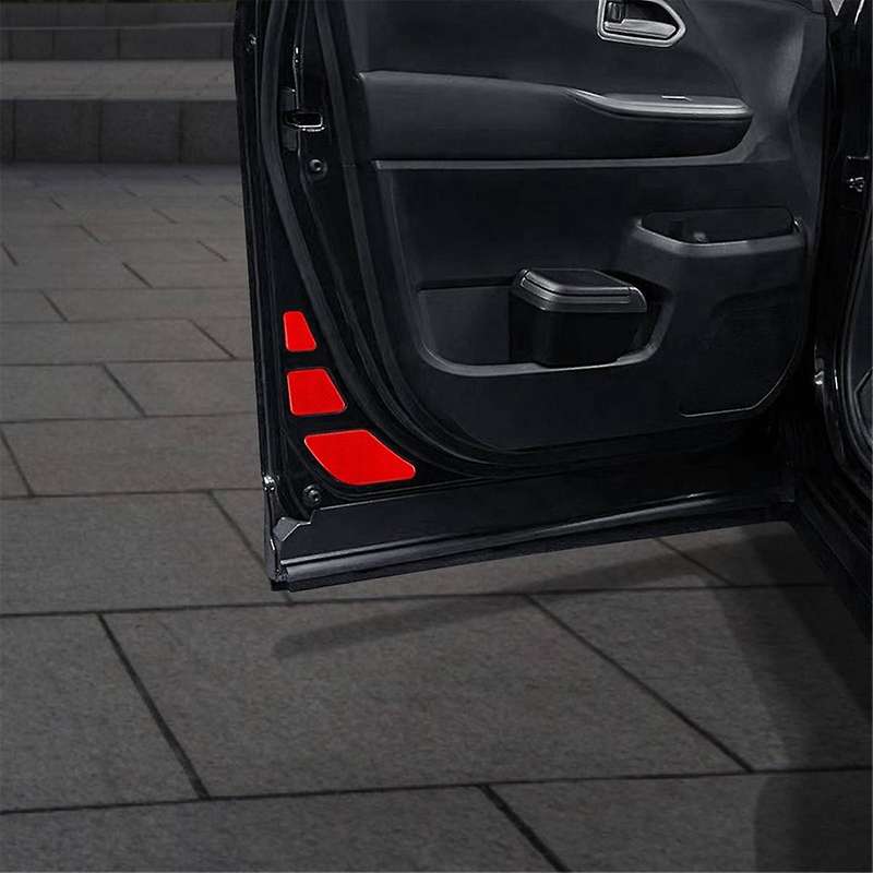 Car Door Warning Reflective Sticker Safety Car Door Opening Warning Reflector Tape for VOXY 90Series