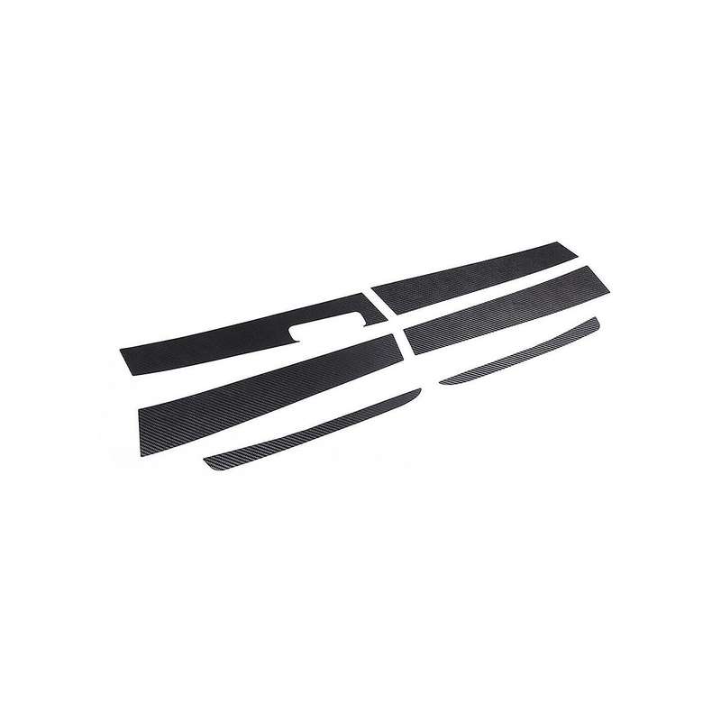 Car Door Window Pillar Post Cover Trim Sticker for 2022 2023 Accessories ,carbon Fiber Pattern
