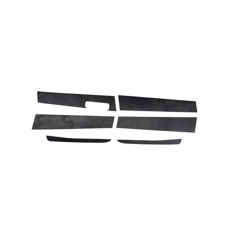 Car Door Window Pillar Post Cover Trim Sticker for 2022 2023 Accessories ,carbon Fiber Pattern