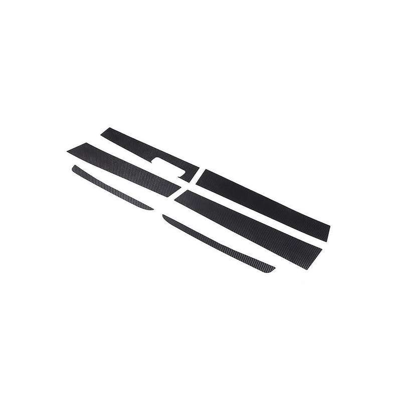 Car Door Window Pillar Post Cover Trim Sticker for 2022 2023 Accessories ,carbon Fiber Pattern