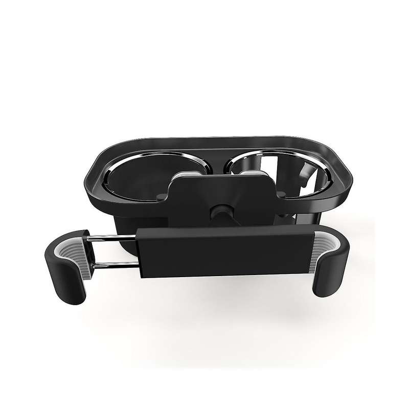 Car Double Cup Holder Car Beverage Holder Rear Pillow Snack Tray Universal Car Supplies