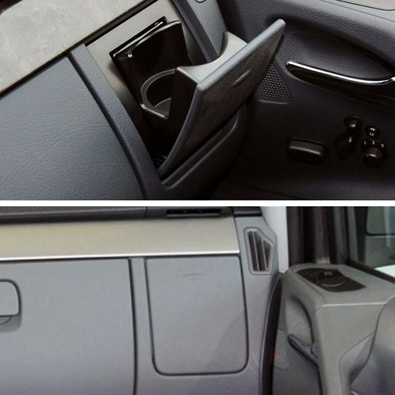 Car Drink Holder Car Passenger Side Dash Drink Cup Holder for W636 W639 A6396800458(Gray)