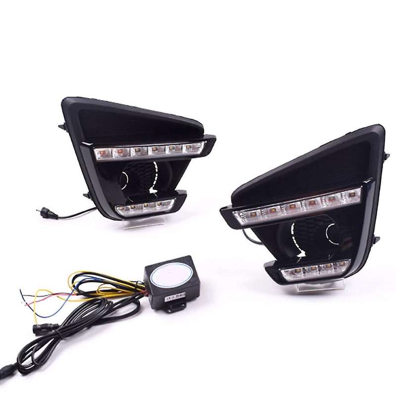 Car Driving DRL Daytime Running Light Fog Lamp Relay LED Daylight for -5 CX5 2012-2016
