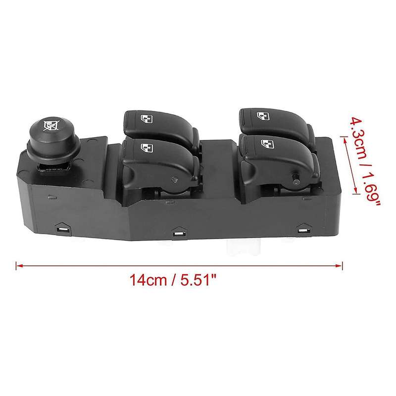 Car Drivers Side Left Master Window Switch for 09-11 Aveo 96892527