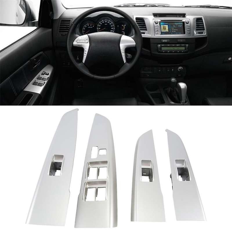 Car Driver Window Switch Bezel Panel for 2005-2014 74232-0K020 74231-0K020 74271-0K010 74272-0K010