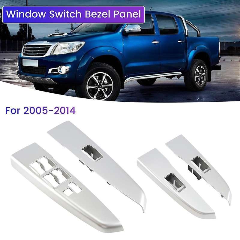 Car Driver Window Switch Bezel Panel for 2005-2014 74232-0K020 74231-0K020 74271-0K010 74272-0K010
