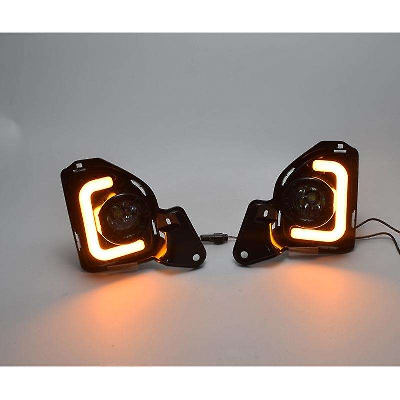 Car DRL Fog Lamp Daytime Running Light for 2014-2018 with Turn Signal