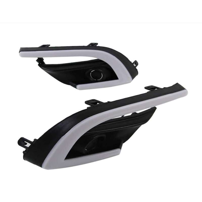 Car DRL Fog Lamp Fluorescent LED Daytime Running Light for 3 Axela 2017-2018