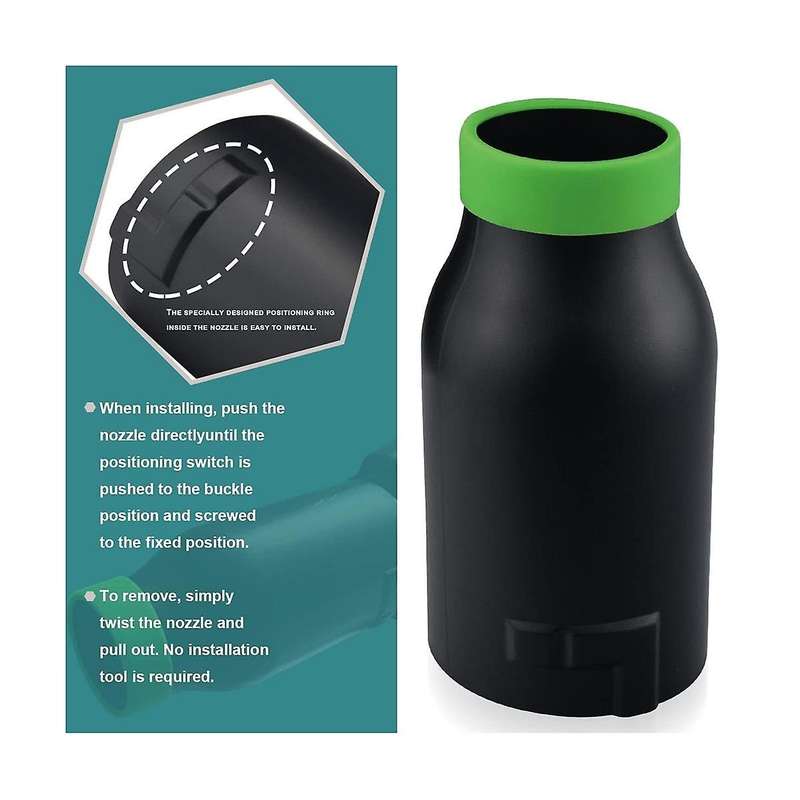 Car Drying Nozzle 8inch for Ego Leaf Blowers 530 575 580 615 650 765, Help Clean Dry Vehicles Faste