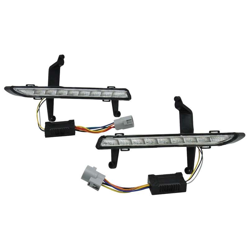 Car DRL LED Daytime Running Light Fog Lamp Decoration Dynamic Flowing Light for CX30 -30 2018-2019