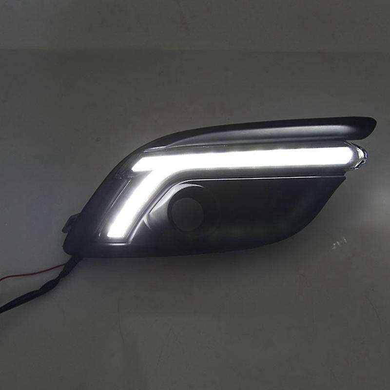 Car DRL LED Daytime Running Light Fog Lamp with Turn for 3 Axela 2017 2018