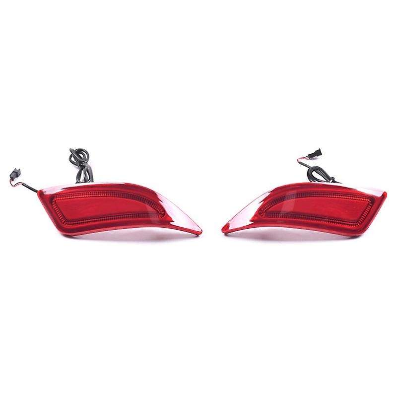 Car DRL Rear Bumper Tail Light Turning Signal Lamp Brake Lights Warning Lamps for 2015 2016