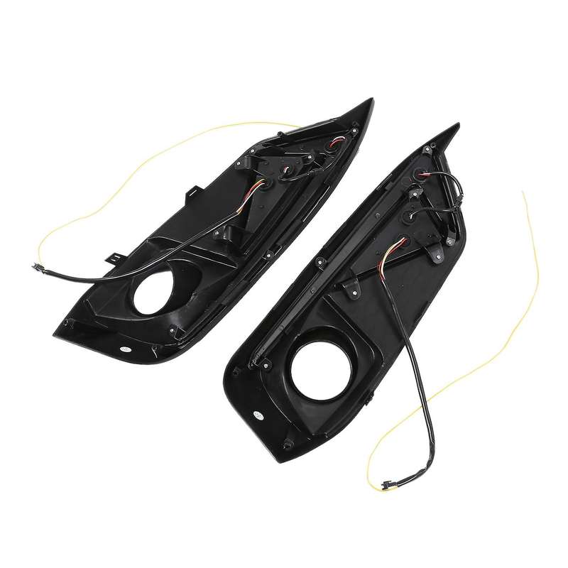 Car Drl Led for 10Th 2016 2017 2018 Daytime Running Lights with Fog Light Hole Auto Accessories 2Pcs