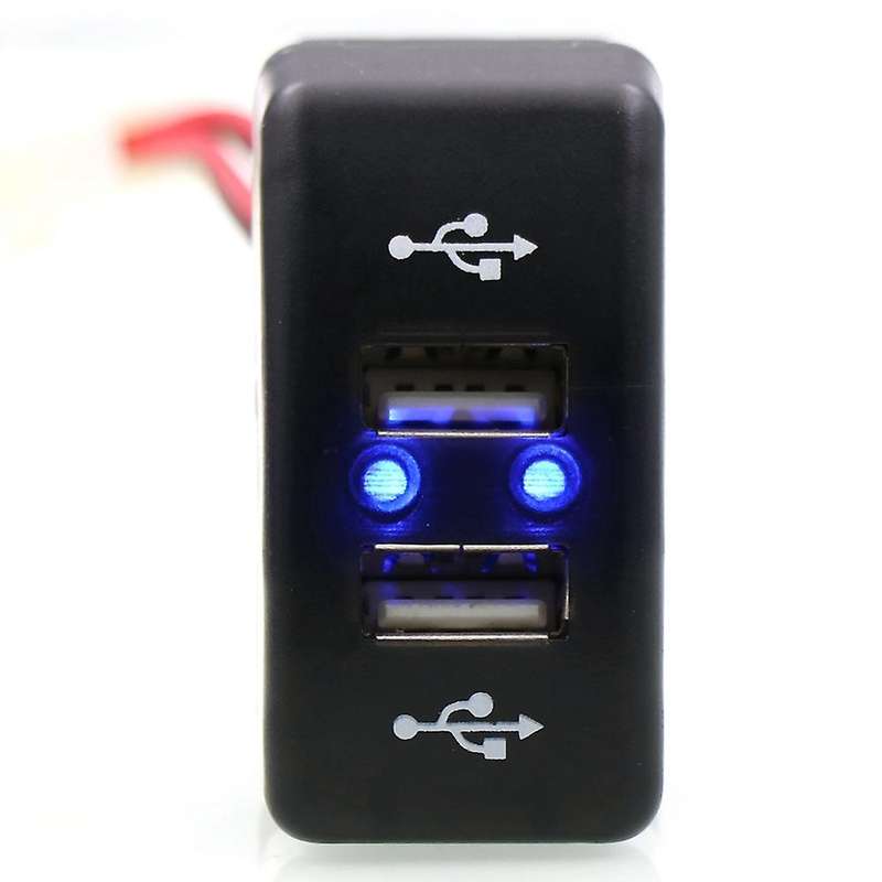 Car Dual Usb Charger 5v 2.1a Car Usb Socket Car Accessories for Daf Truck Daf 95 Xf Xf 106 105 95 C