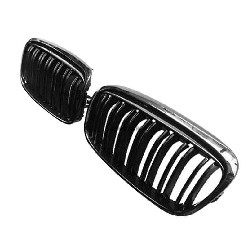 Car Dual-Slat Grille Front Bumper Kidney Grille for- 2-Series F45 F46 2014-2016