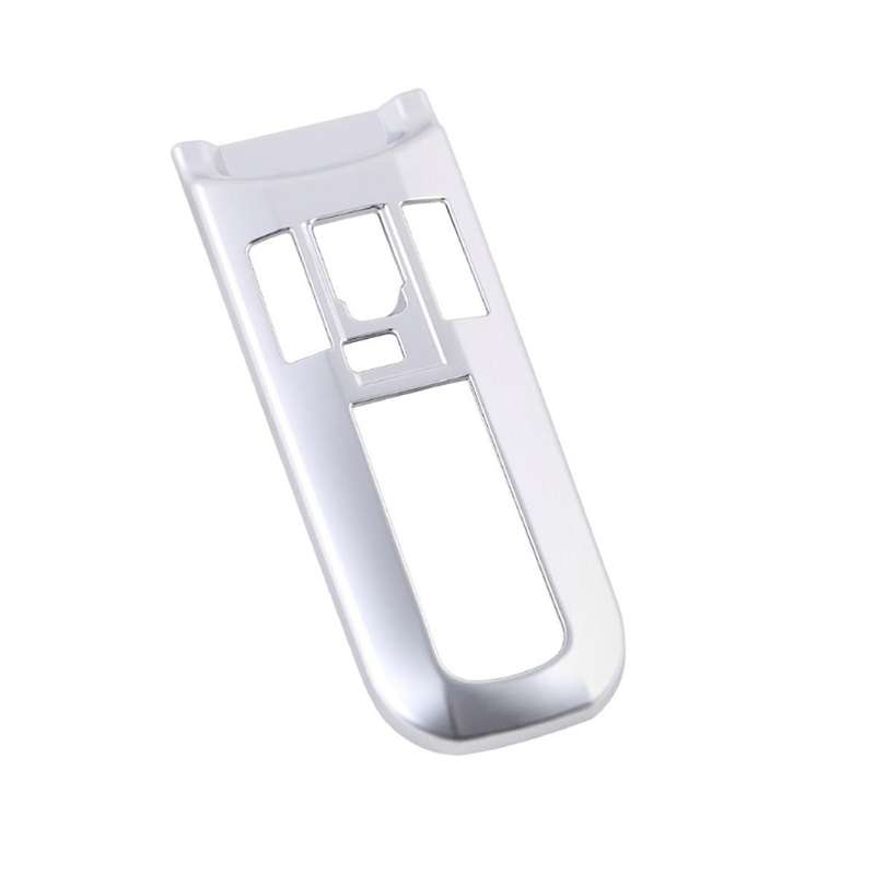 Car Dumb Silver Central Control Gear Shift Panel Decal Interior Modification for Prius 60 Series 20