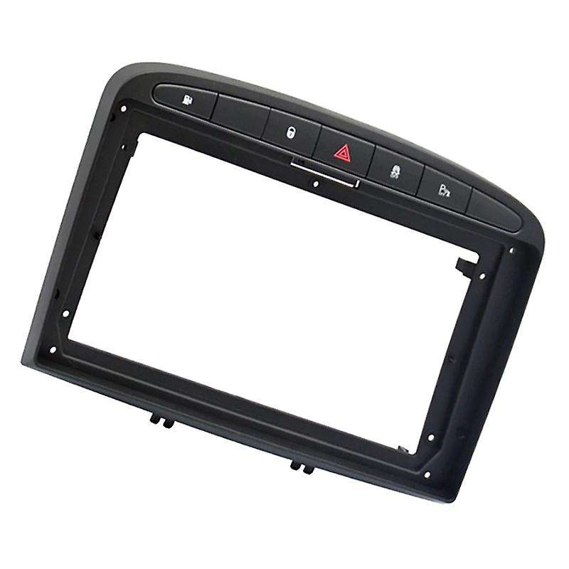 Car DVD Frame Audio Fitting Adaptor Dash Trim Kits Facia Panel 9Inch for 408 08-16 Double Din Radio