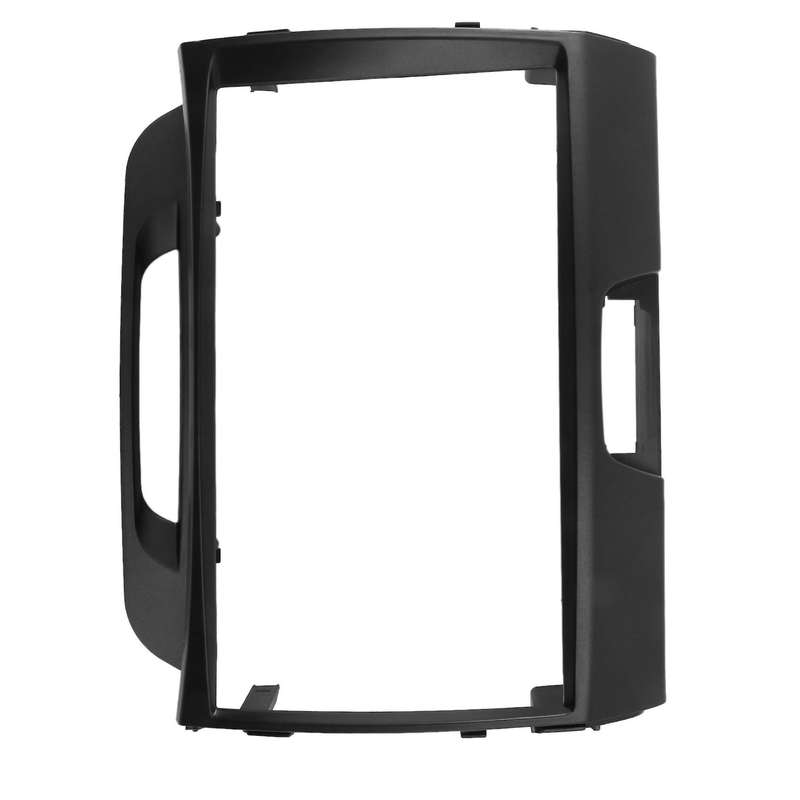 Car DVD Frame Audio Fitting Adaptor Dash Trim Kits Facia Panel 9Inch for 2010-2015 Double Din Radio