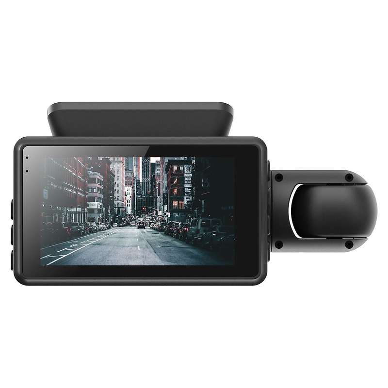 Car DVR Camera 360 degree Lens FHD Dash Cam 1080P IPS Screen Night Vision Parking Monitoring Hidden-